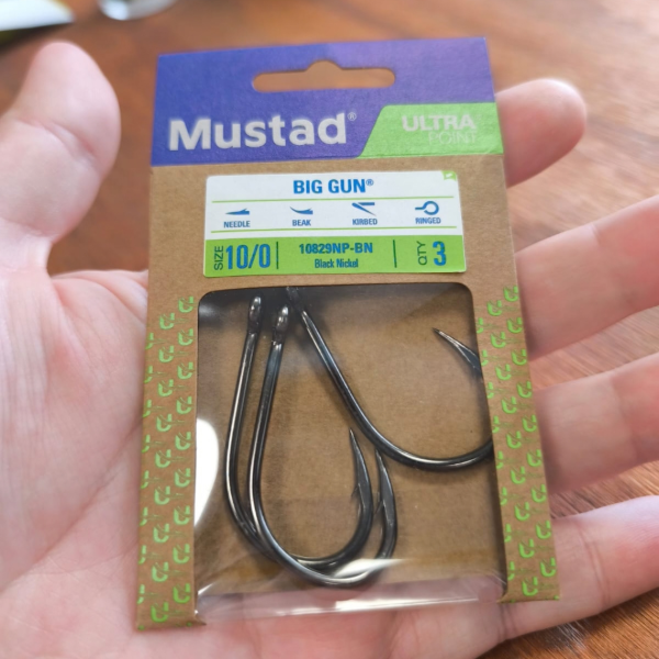 Producto - ANZUELO MUSTAD M.10829NP-BN-10/0-3U