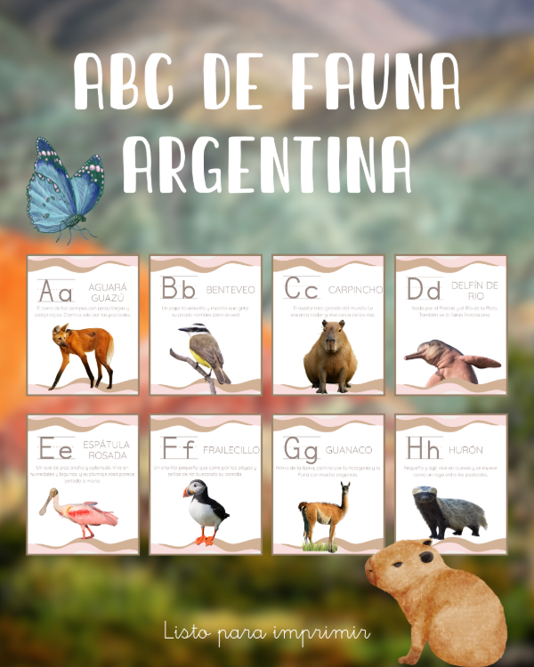Producto - Abc - Animales Argentinos.