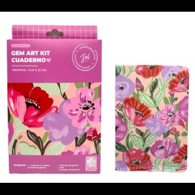 Producto - CUADERNO A5 TAPA DURA DIAMOND PAINT FW