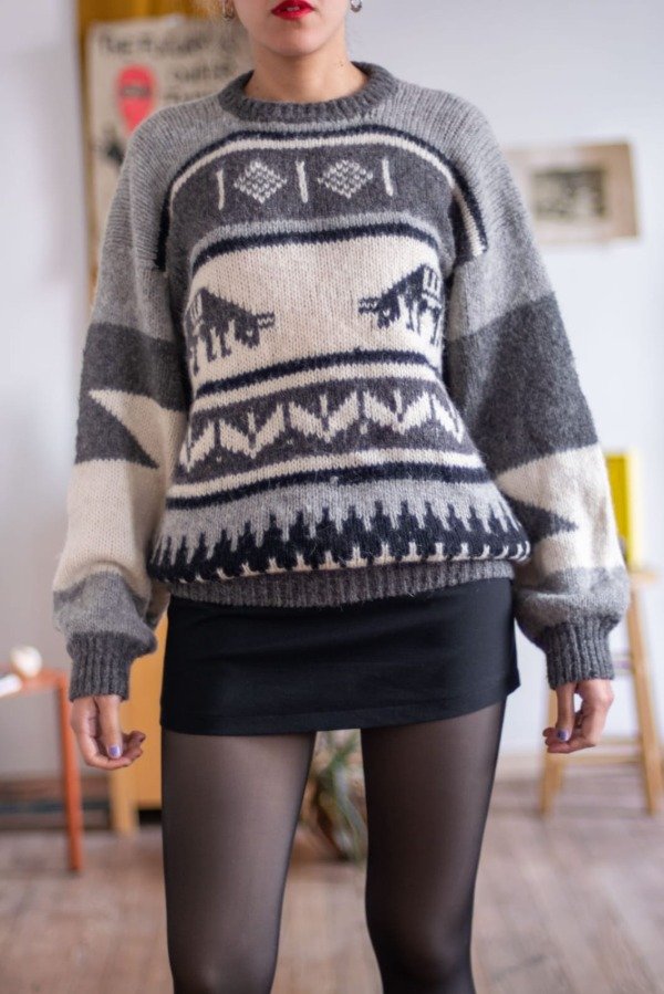 Producto - Sueter Cow Talle:L
