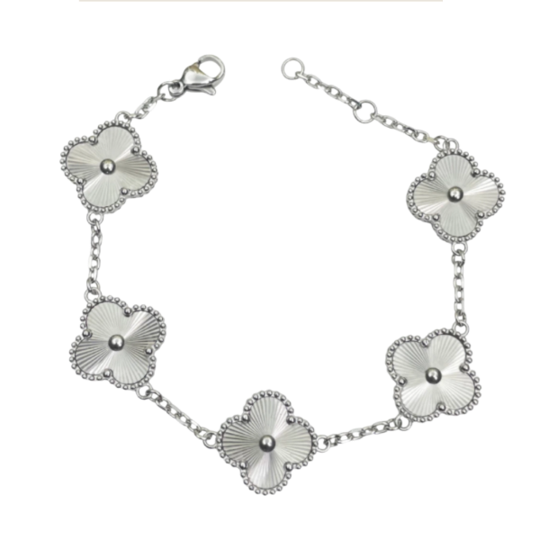 Producto - PULSERA TREBOL SILVER