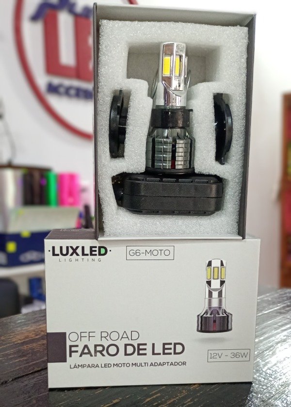 Producto - CREE LED PARA MOTO MULTI ADAPTADOR - LUXLED