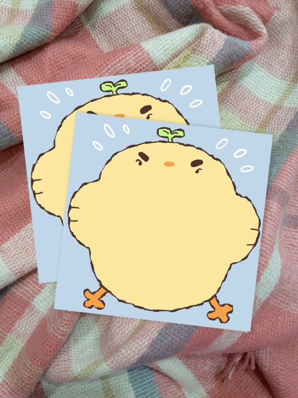 Producto - memo pad "pollito"