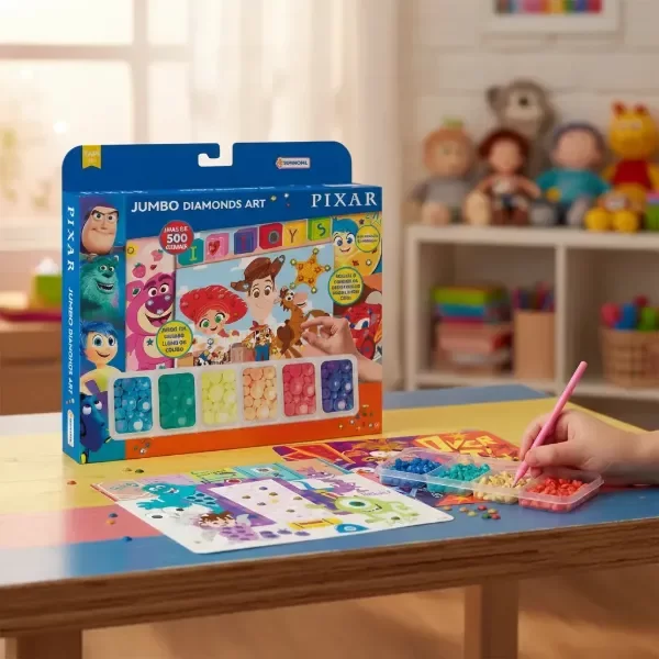 Producto - Pixar Jumbo Diamonds Art +500 Gemas Decorar Disney