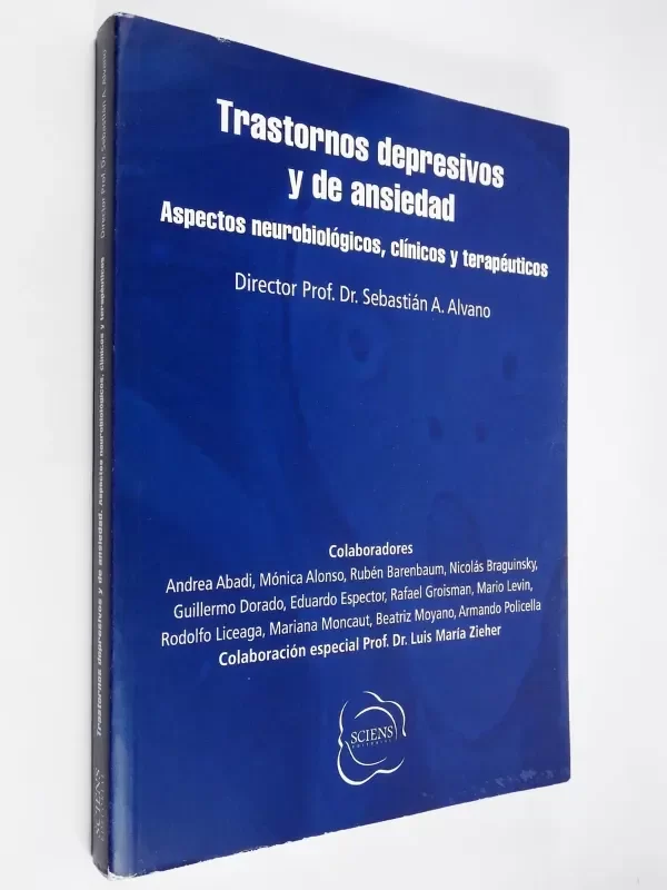 Producto - Sebastián Alvano Trastornos Depresivos Y De Ansiedad Sciens - 0