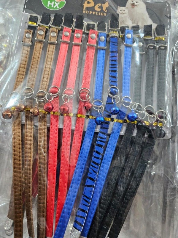 Producto - pack x12 collares lisos con cascabel