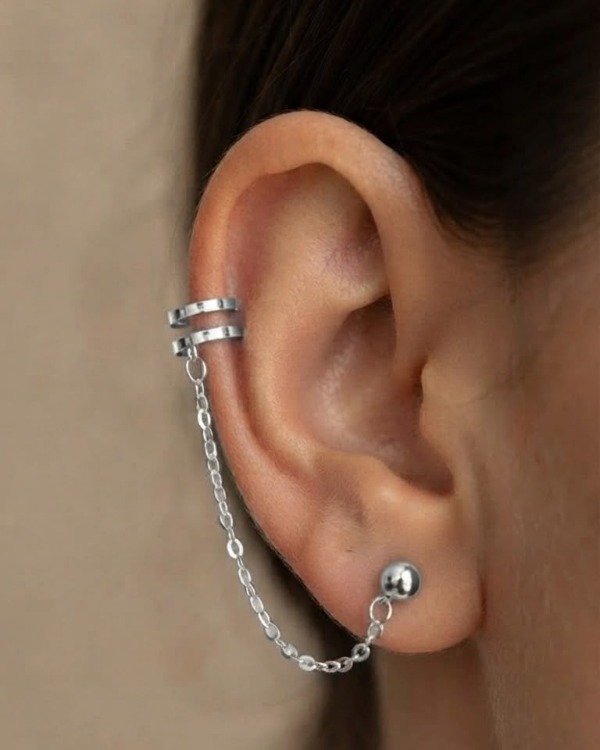 Producto - Aro Mili Plateado