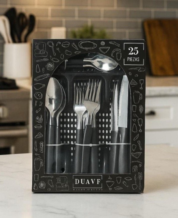 Producto - Cubiertos 25 piezas