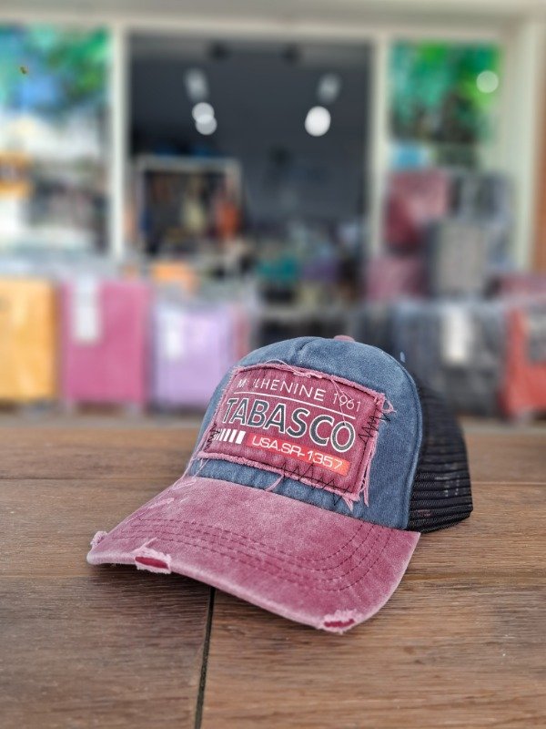 Producto - Gorra Tabasco Azul/Roja art 125822