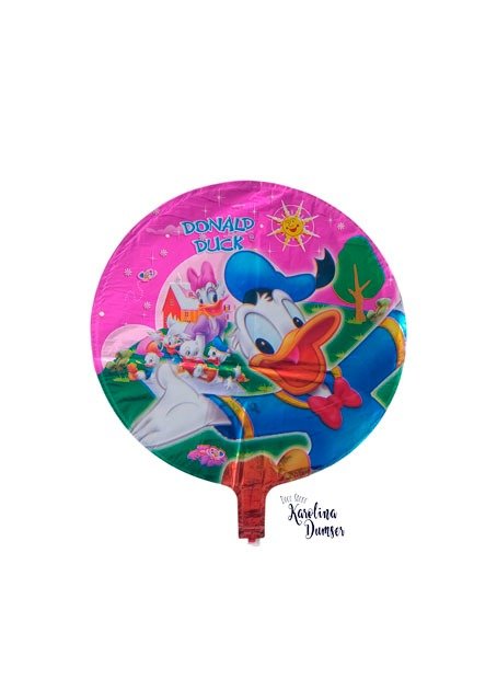 Producto - Globo Redondo Pato Donald Family 18"