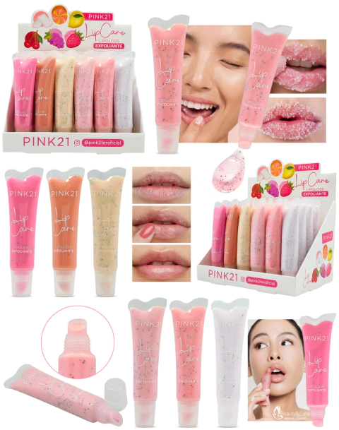 Producto - Labial Bálsamo Exfoliante Pink21 Lip Care
