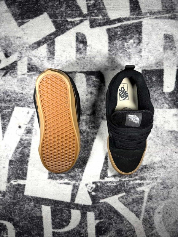 Producto - VANS KNU "black gum" CALIDAD TOP - 3