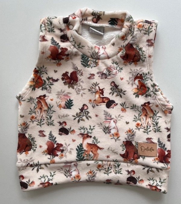 Producto - Chaleco de plush - Ositos