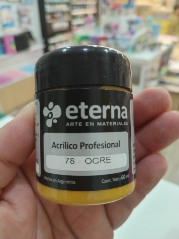 Producto - Acrilico profesional ocre