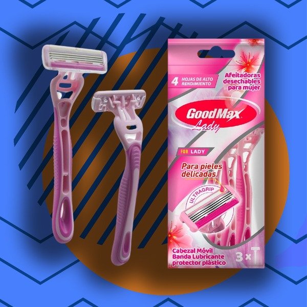 Producto - GOOLMAX PRESTO X 4 FILOS REPUESTO MUJER LADY