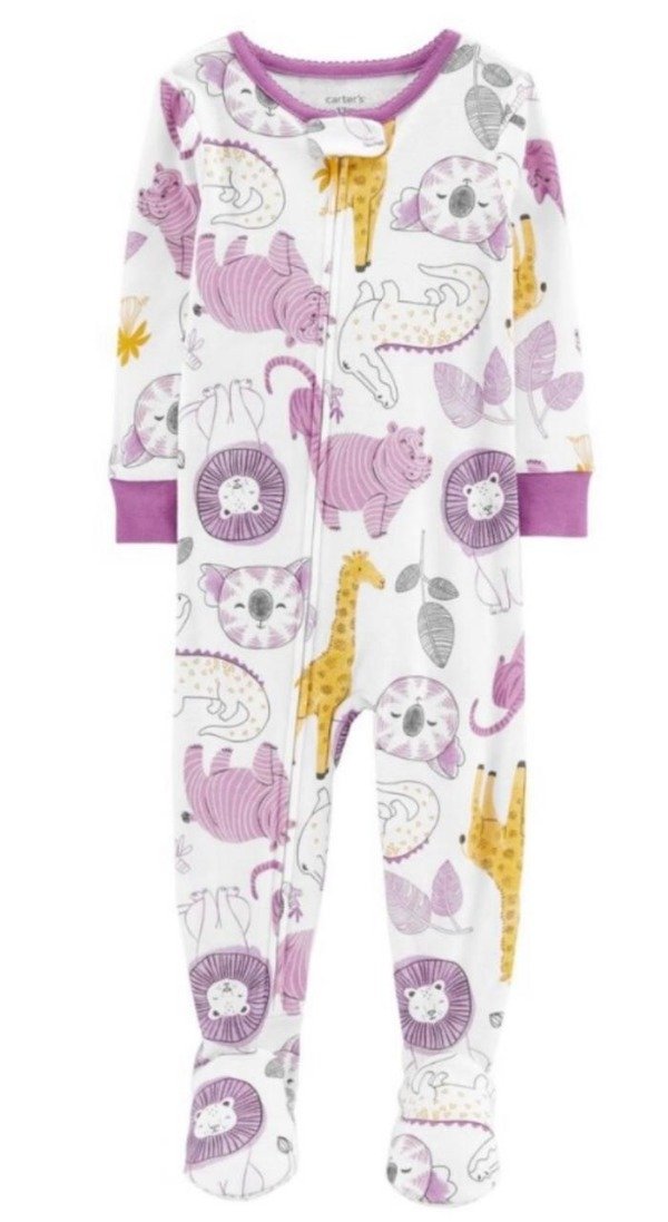 Producto - Carter's. Pijama algodón animales lila