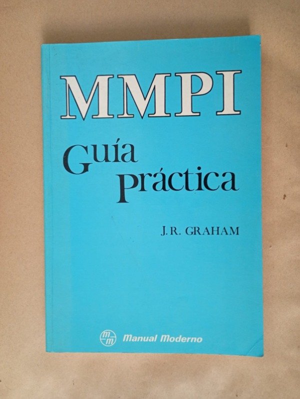 Producto - MMPI Guía práctica - J R Graham - Manual Moderno 1991