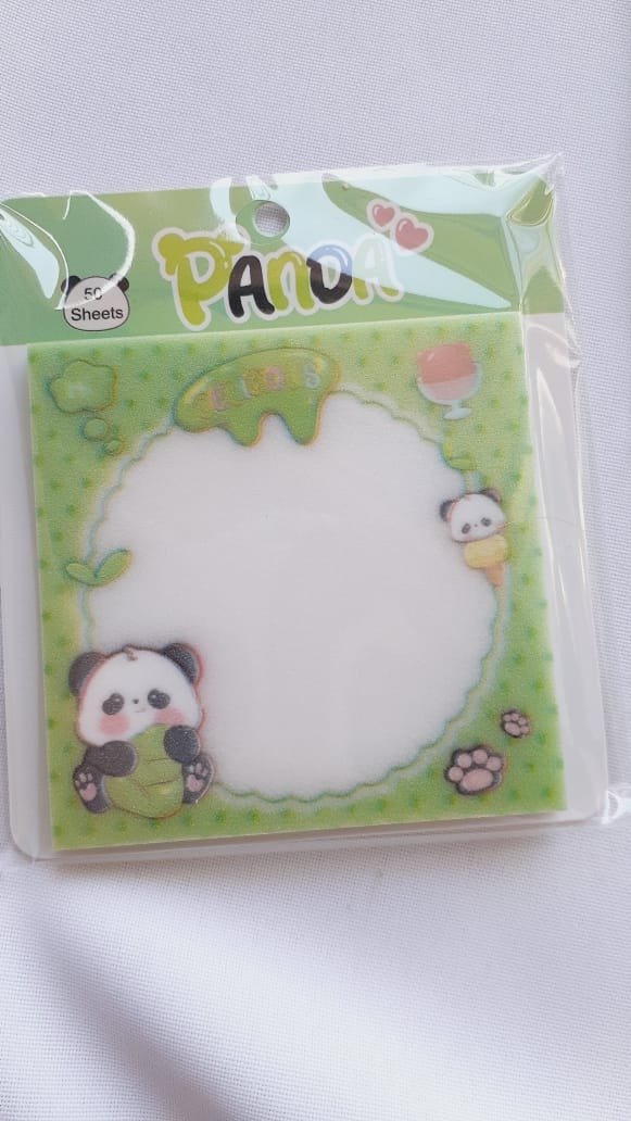 Producto - Notitas transparentes y con glitter