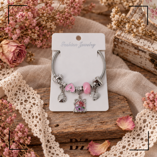 Producto - PULSERA ELASTICA TIPO PANDORA C/DIJE X PCS - 2167-11 - 5
