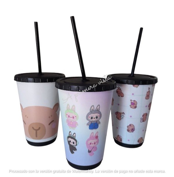Producto - Vasos c/vinilo infantil c/u