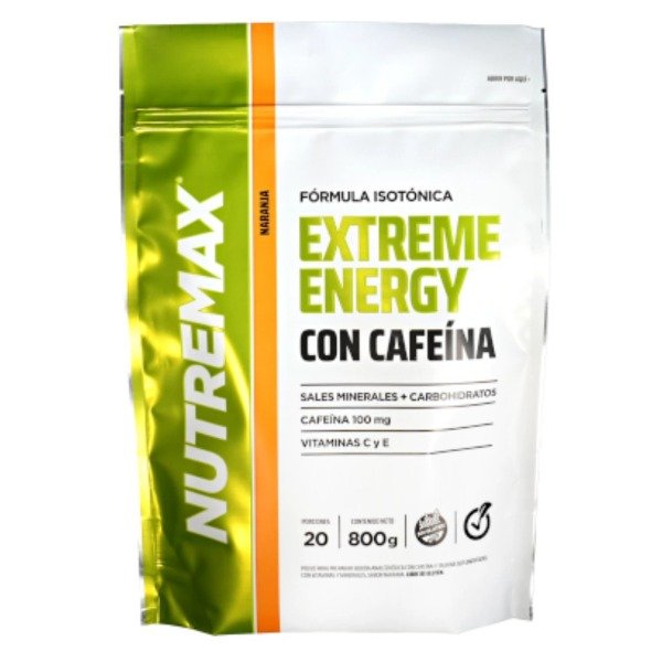 Producto - Extreme Energy Nutremax 800 g Bebida Isotónica con Cafeína - 1