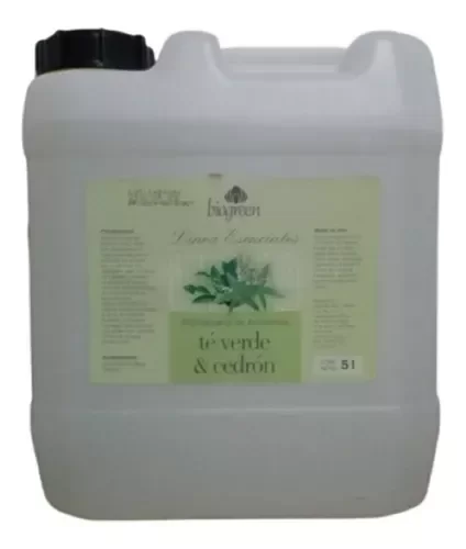 Producto - Bidón 5 Lts- TE VERDE Y CEDRÓN
