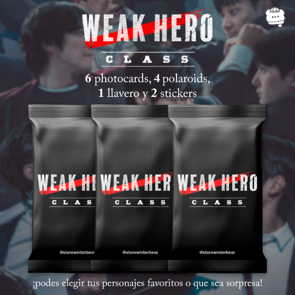 Producto - weak hero pack x personaje