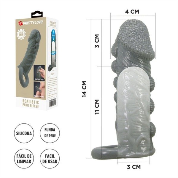 Producto - FUNDA PENEANA CON TEXTURA LIFELIKE