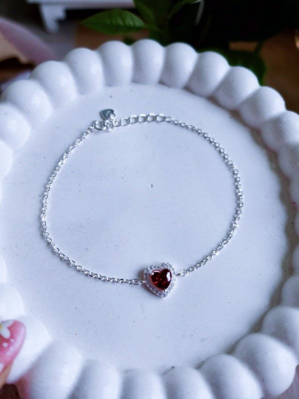 Producto - Pulsera corazon rojo PL
