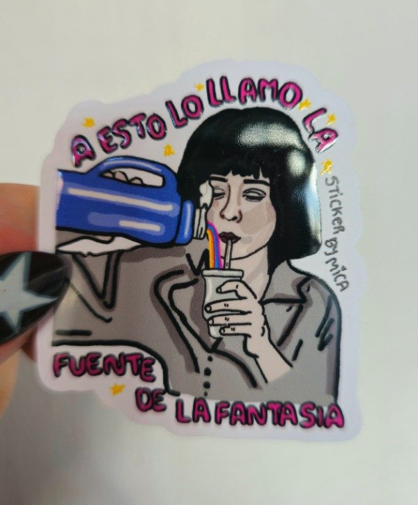Producto - Sticker fuente de la fantasia