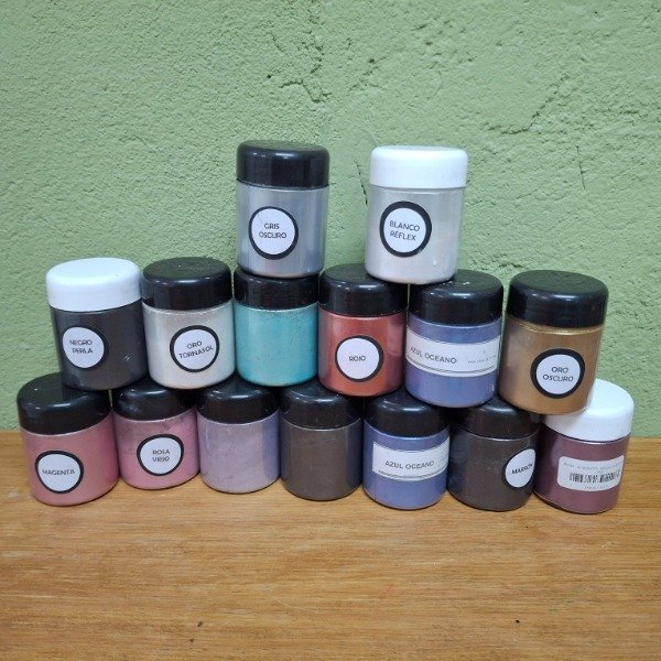 Producto - Pigmento metalico mica 20 gr