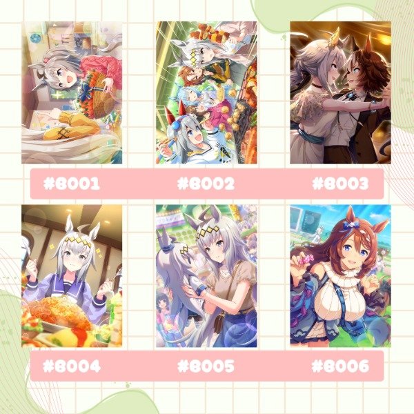 Producto - Umamusume Pretty Derby 2 // Postales holográficas - 2