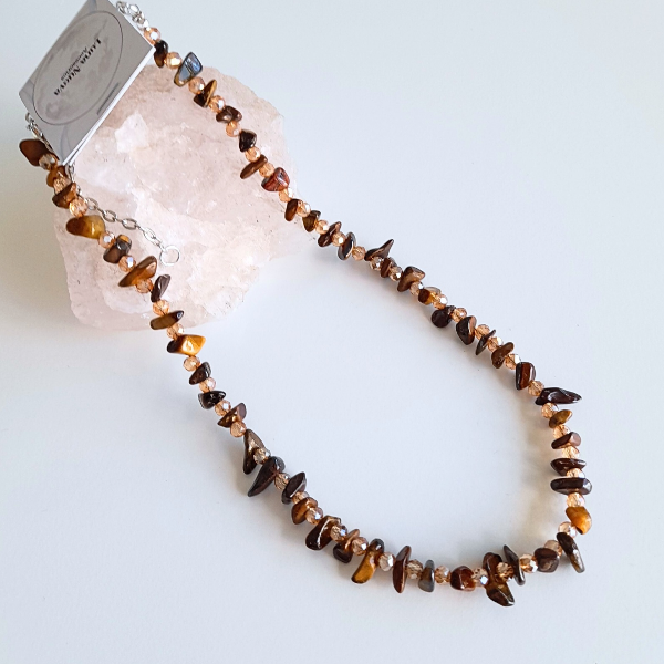 Producto - Collar escallas Ojo de Tigre