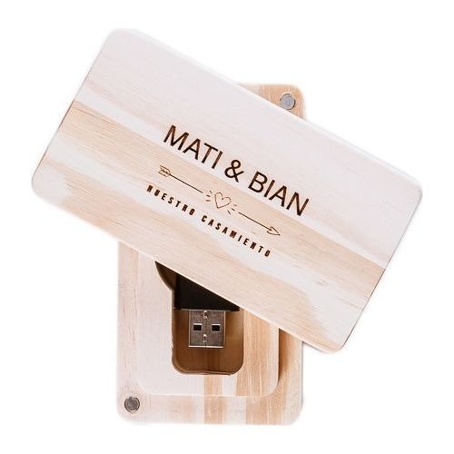 Producto - Caja Para Pendrive Porta Estuche Pen Drive Con Logo Grabado
