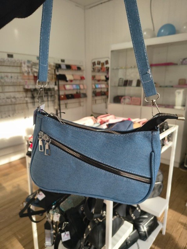 Producto - Mini bag jean claro