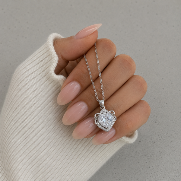 Producto - Collar liora plateado