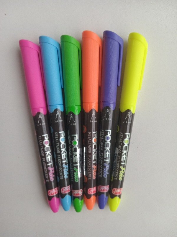 Producto - Resaltador Flúo Trabi Pocket