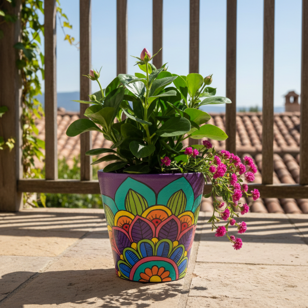 Producto - MACETA DE BARRO DAFNE