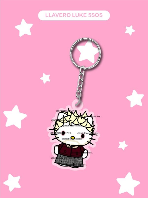 Producto - Llavero Kitty Luke 5SOS