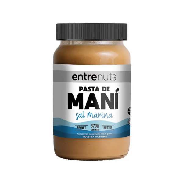 Producto - PASTA DE MANI SAL MARINA 370 GRS. - ENTRENUTS