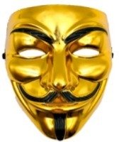 Producto - MASCARA RIGIDA ANONYMUS DORADO