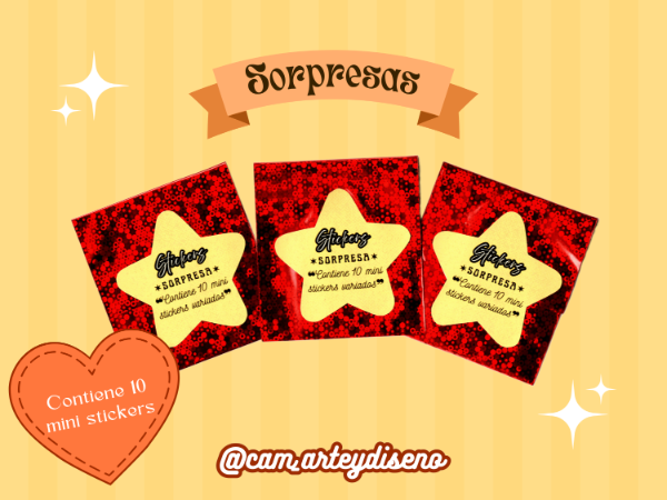 Producto - Stickers sorpresa