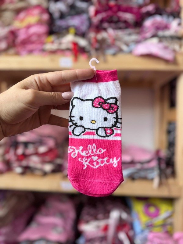 Producto - soquete adulto hello kitty rosa