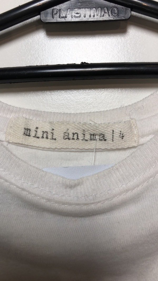 Producto - Remera blanca Mini Ánima 9 meses - 3