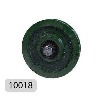 Producto - Ruedas Acanaladas de Fundición "Tipo V" 1 Ruleman 125mm - RH10018