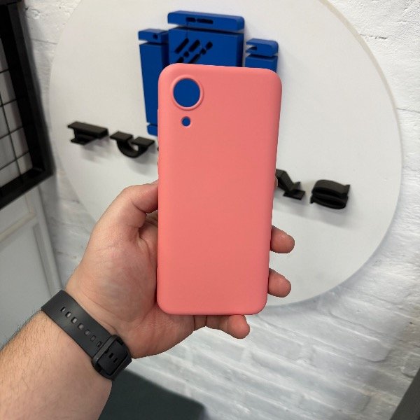 Producto - Silicone Case Rosa - Samsung A03 Core