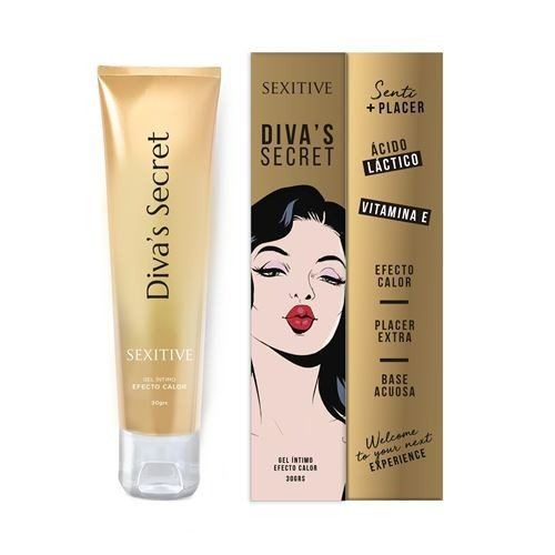 Producto - Gel Íntimo Diva's Secret - Efecto Calor