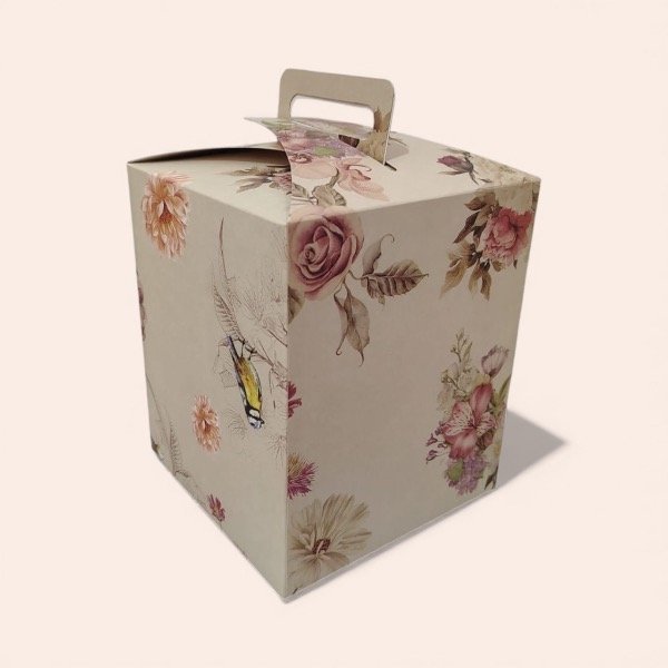 Producto - PAN DULCE 1/2 KG FLORAL SIN VISOR