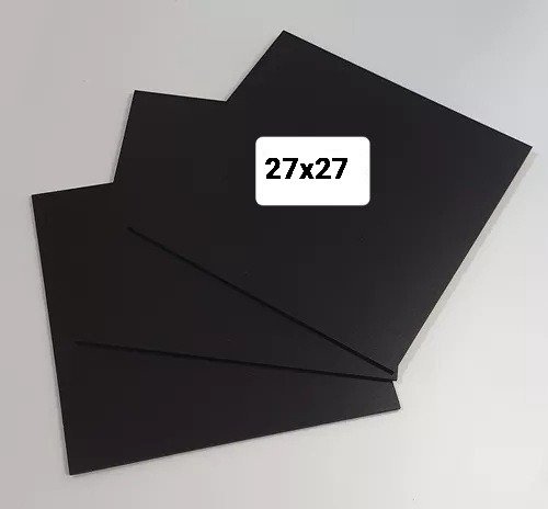 Producto - Base de Fibrofacil negro 27x27