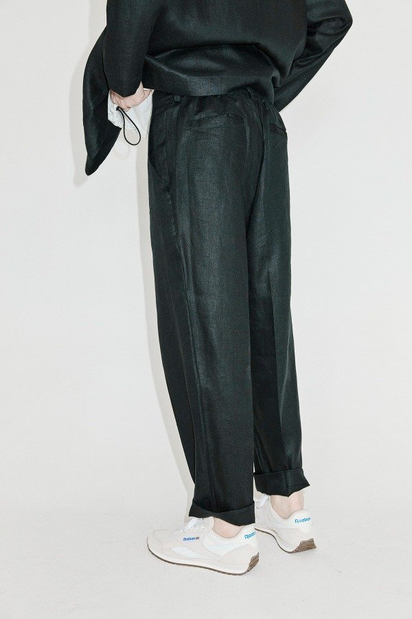 Producto - Pantalón Pinzado Elástico Lino SS27-HPPL - 5